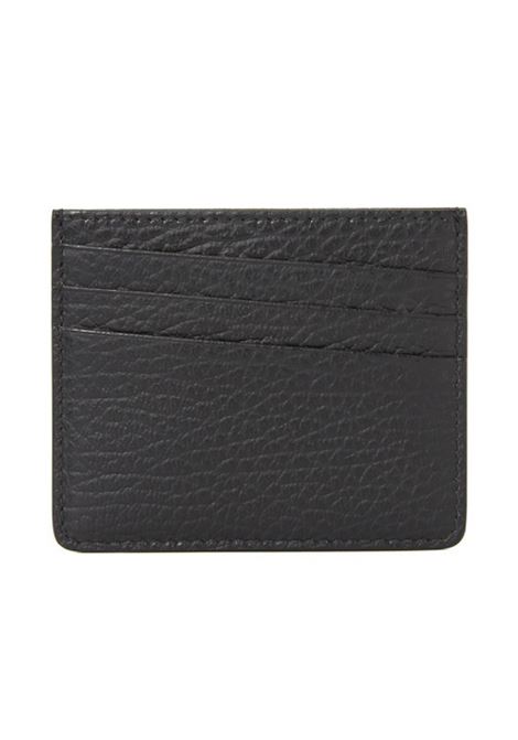 portacarte four stitches unisex black MAISON MARGIELA | SA1VX0006 P4455T8013